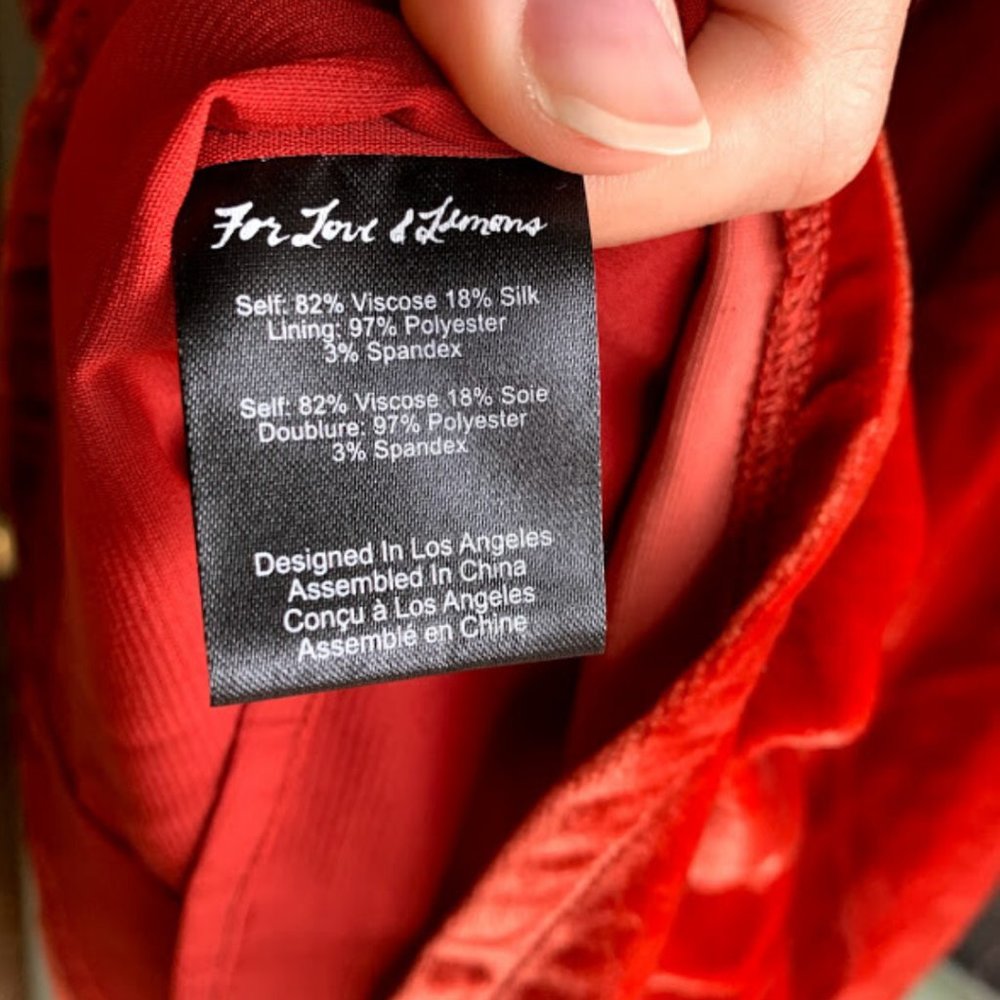 NWT For Love & Lemons Nadine Mini Dress - Picture 8 of 8